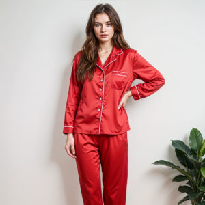 SS-PJS-Silk PJs Nightwear